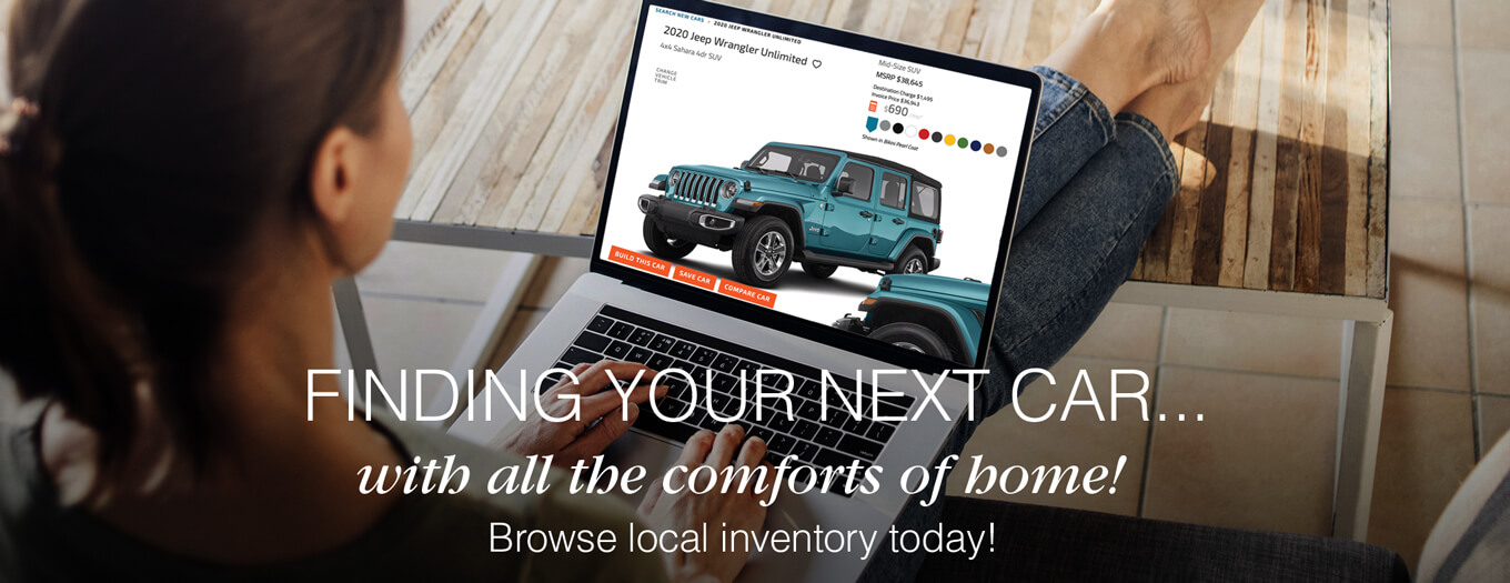 Finding your next car with all the comforts of home; browse loval inventory today!
